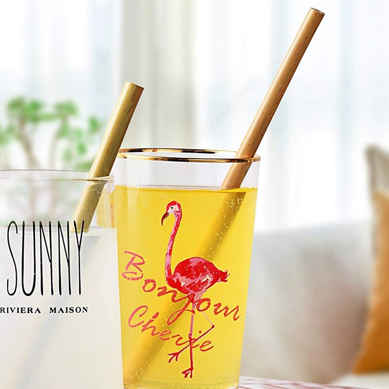 Organic Reusable Natural Bamboo Straws