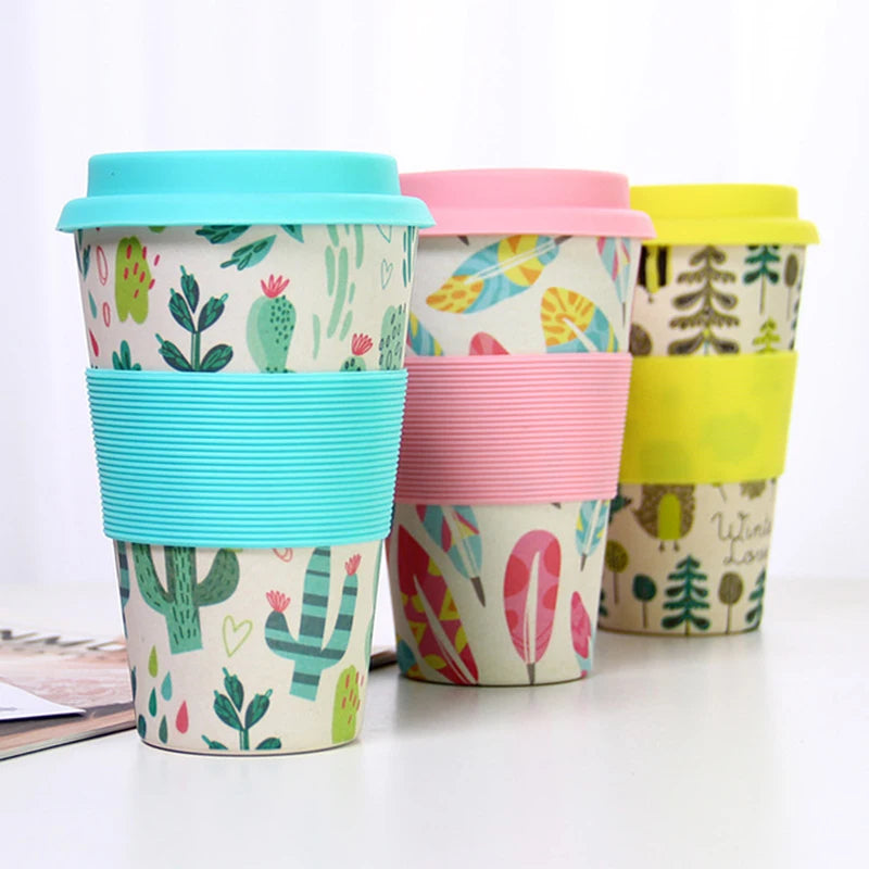 Bamboo Reusable and Eco Friendly Takeaway Coffee Cup