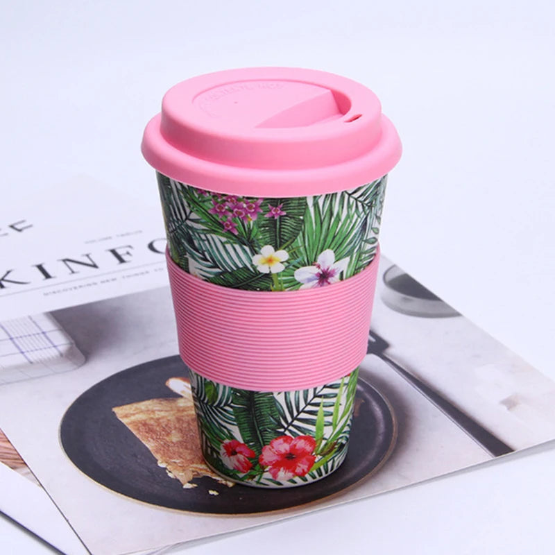 Bamboo Reusable and Eco Friendly Takeaway Coffee Cup