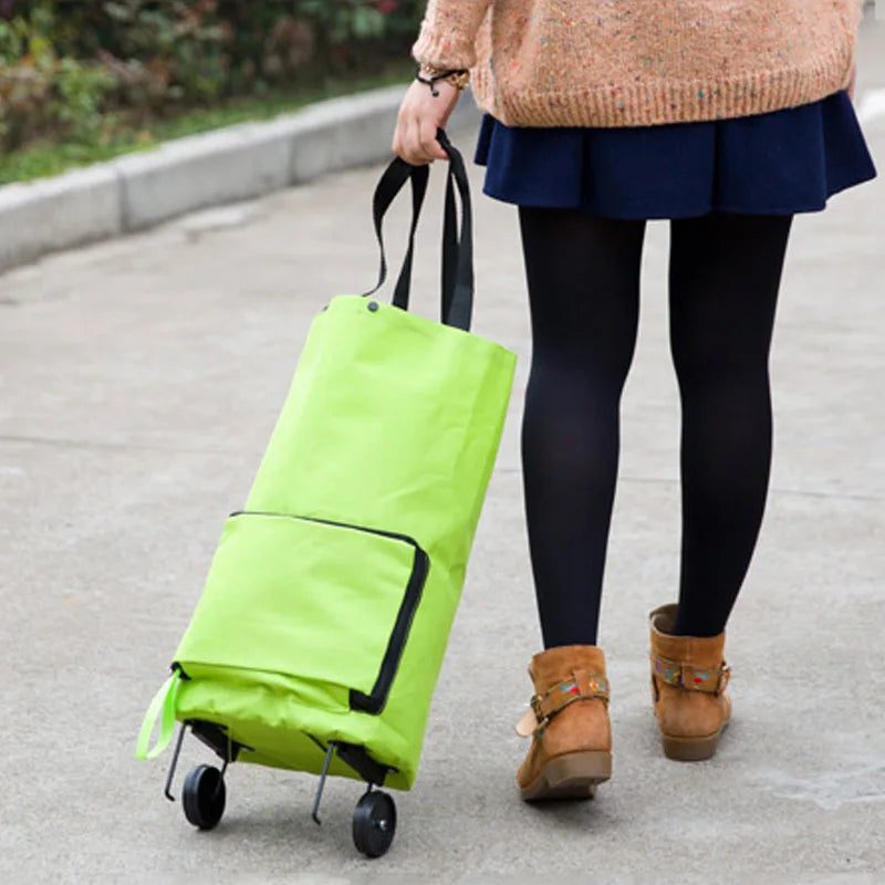 Amazing Foldable Reusable Shopping Cart