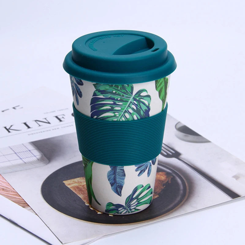 Bamboo Reusable and Eco Friendly Takeaway Coffee Cup