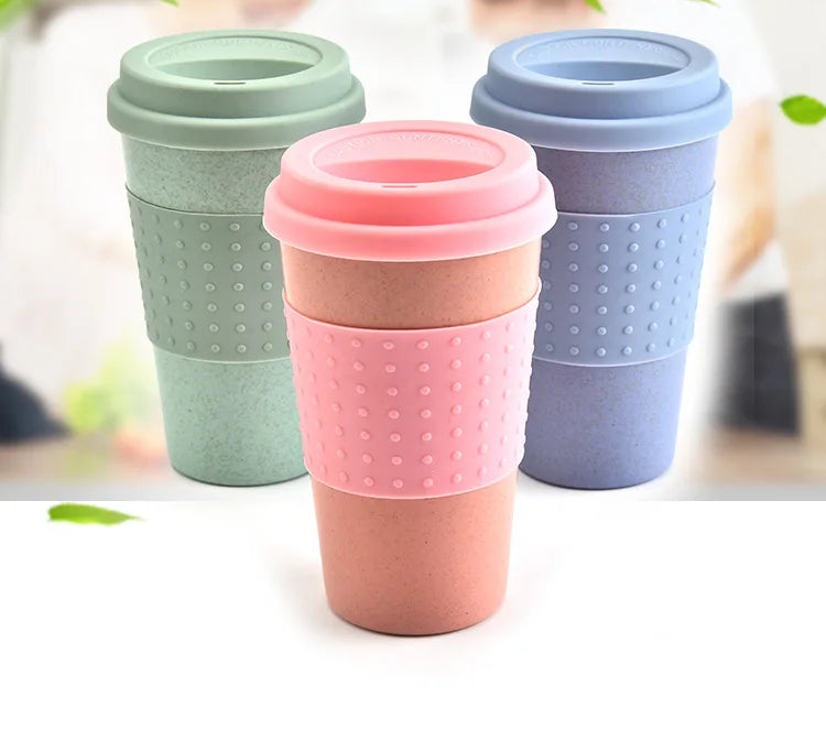 Eco-friendly Wheat Straw Coffee Tea Cup